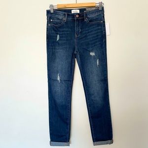 Nicole Miller NWT SOHO High Rise Skinny Crop Jeans